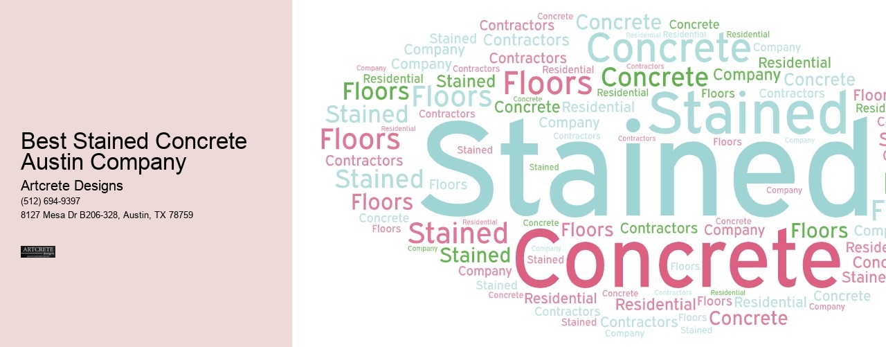 Best Stained Concrete Austin Company 