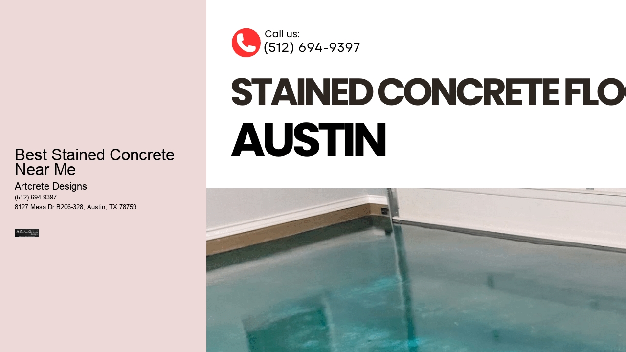Best Stained Concrete  Near Me