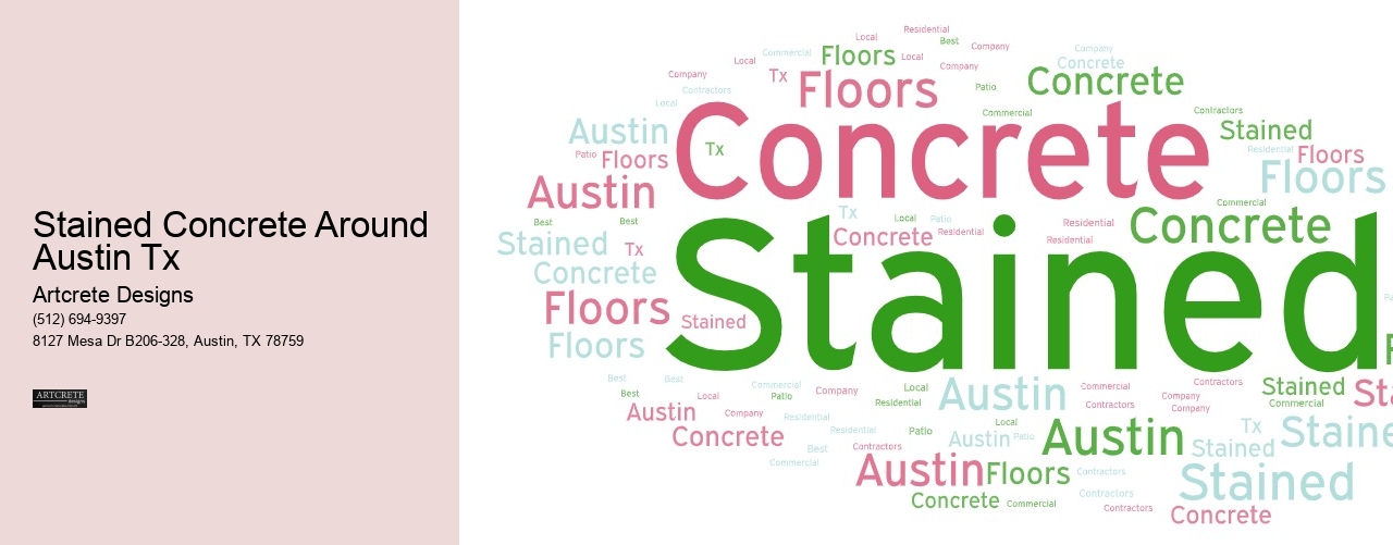 Stained Concrete Around Austin Tx 