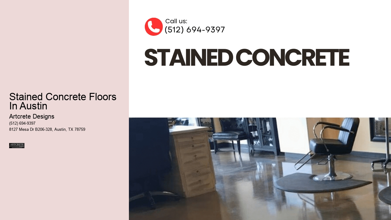 Stained Concrete Floors In Austin 